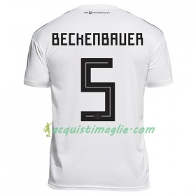 Divisa di Calcio Germania Beckenbauer 5 Prima Mondiali 2018